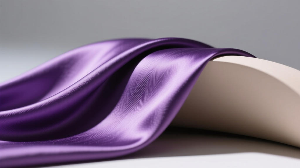 Purple Taffeta Material: Luxe Sheen, Precision Weave