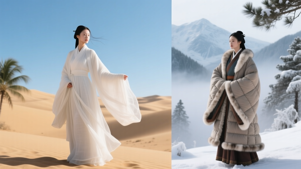 2026 Hanfu Guide: Dressing for Tropical, Desert & Cold Climates