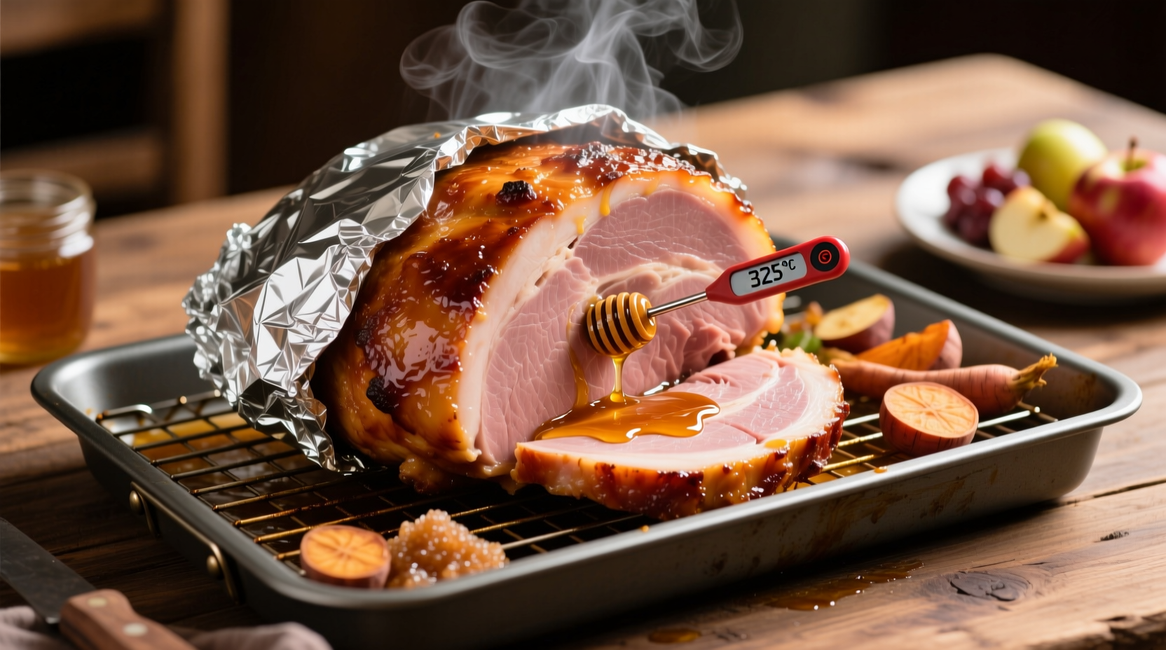 how long to cook 10 lb ham