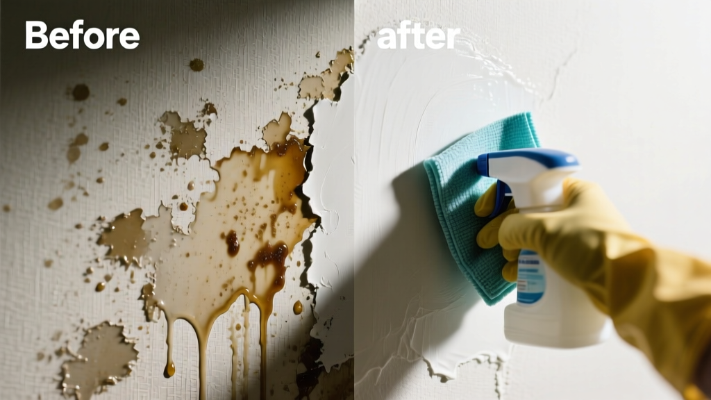 How to Remove Grease from Wallpaper Safely