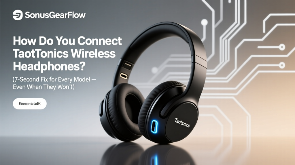 How Do You Connect Taotronics Wireless Headphones (2026)
