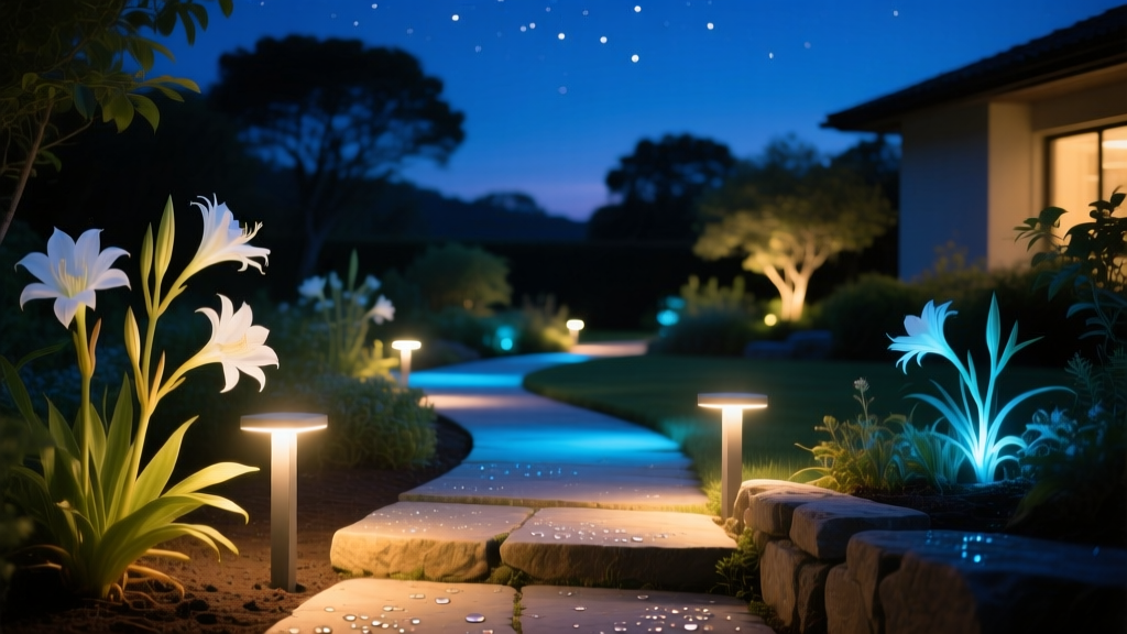 Night-Blooming Plant Landscape Lighting Guide