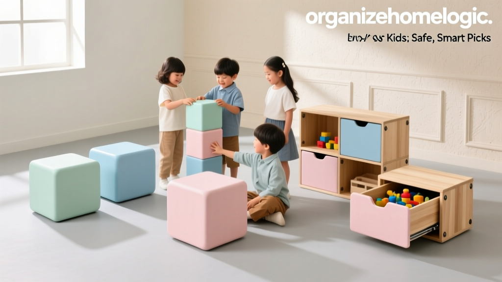 Best Storage Cubes & Shelves for Kids: Safe, Smart Picks