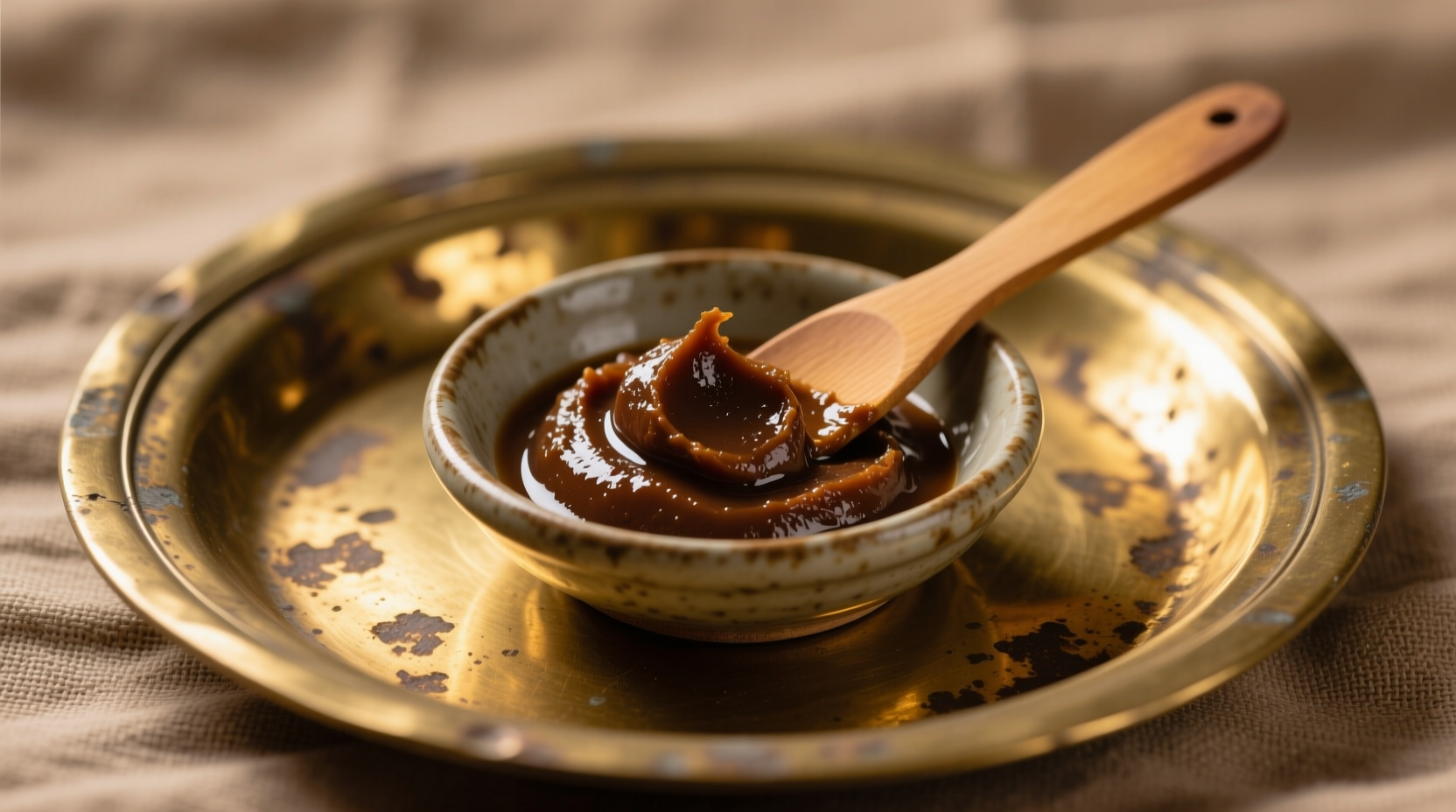 eco friendly brass cleaning with tamarind paste