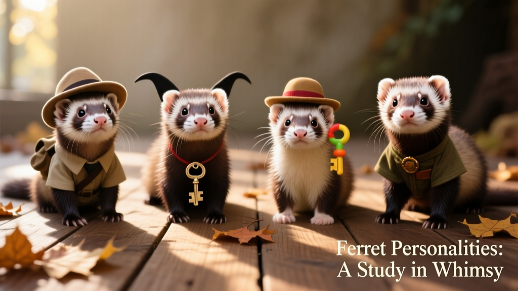 Revealing The Ferret Personality Types