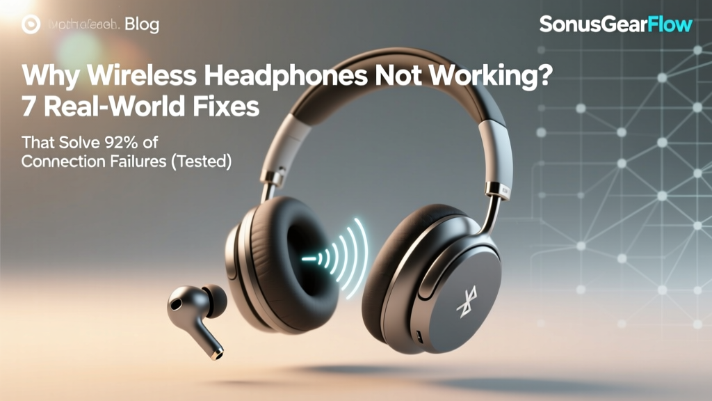 Why Wireless Headphones Not Working (2026 Fixes)