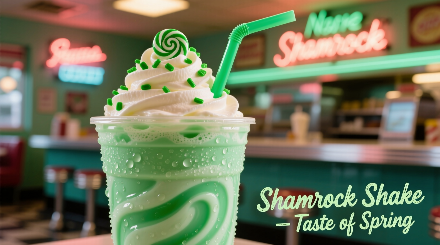 what does the shamrock shake taste like