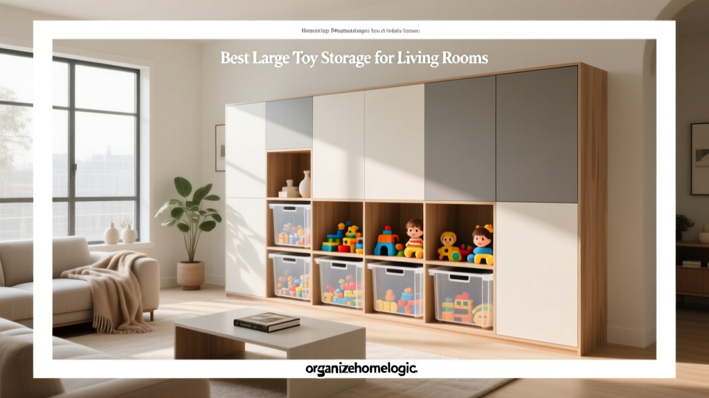 Best Large Toy Storage for Living Rooms