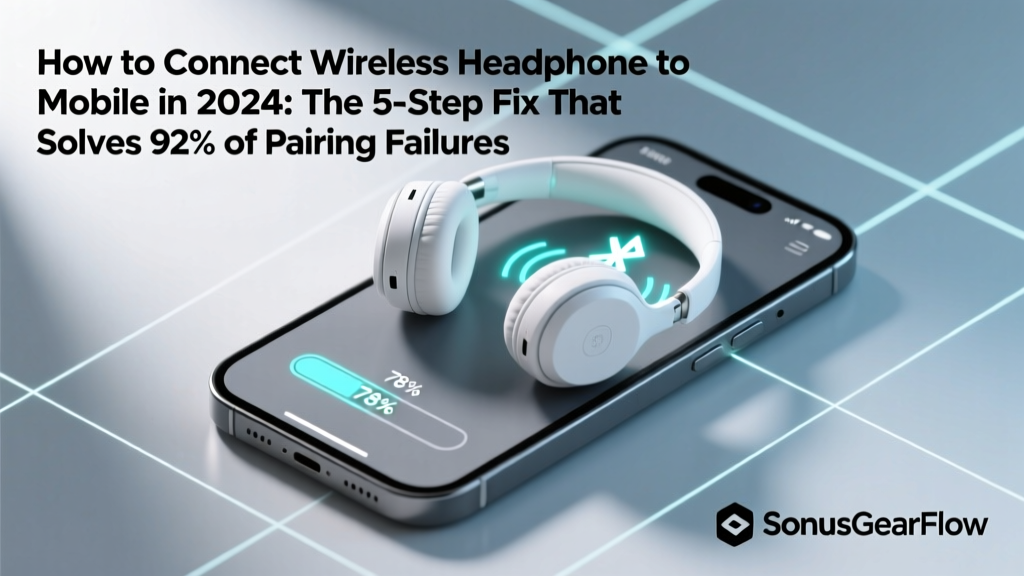 Wireless Headphones Won’t Pair with Phone? (2026)
