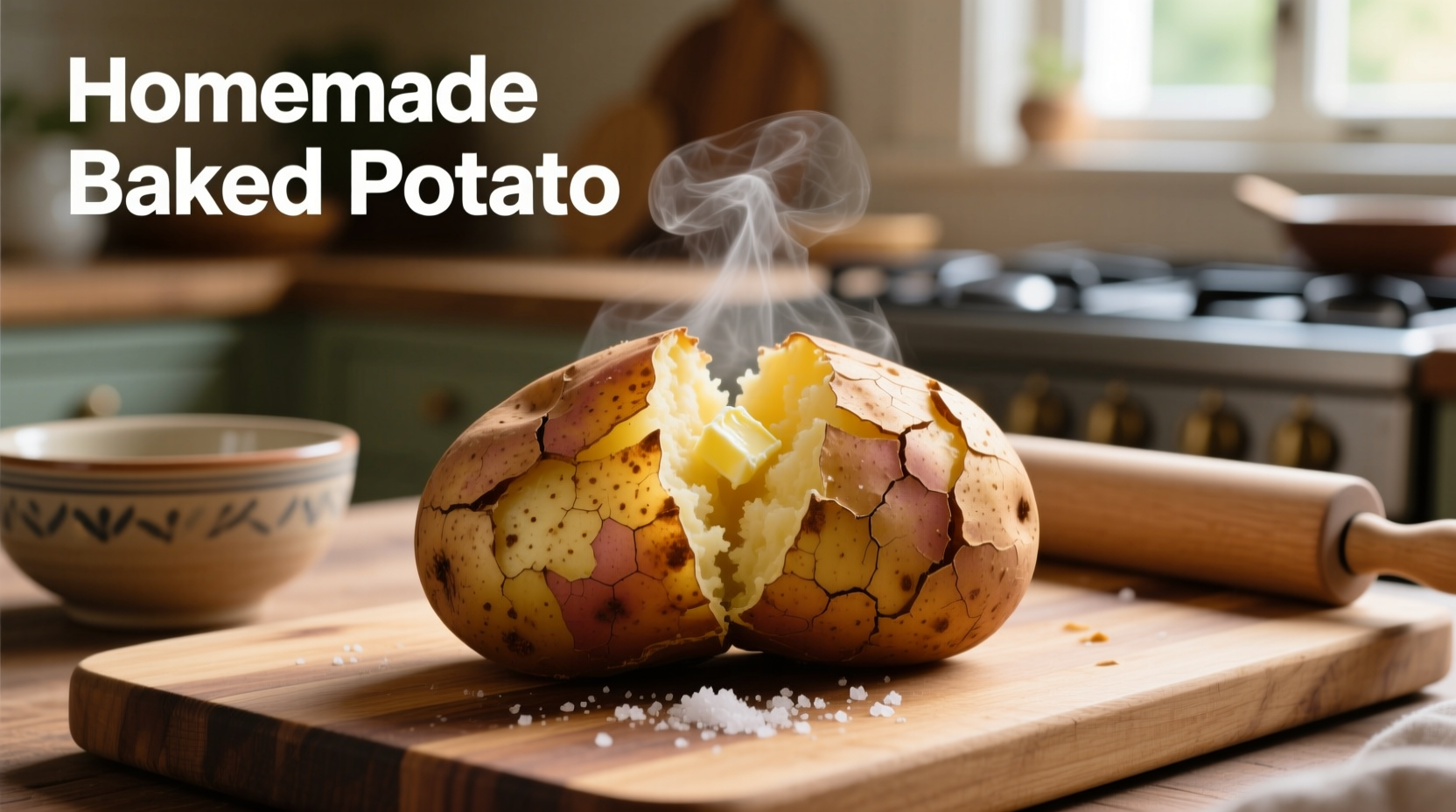 Perfect Baked Potato: Oven Method in 45 Minutes