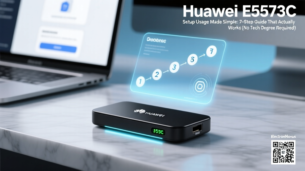 Huawei E5573C Setup Usage Made Simple: 7-Step Guide That Actually Works (No Tech Degree Required)
