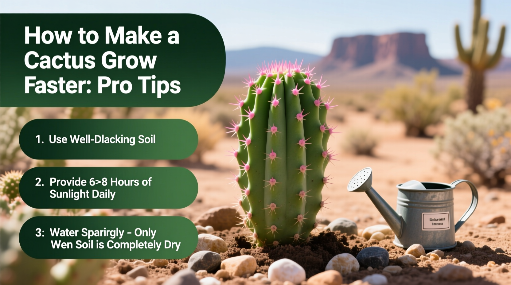 5 Ways to Speed Up Cactus Growth | TheHomeSprouts