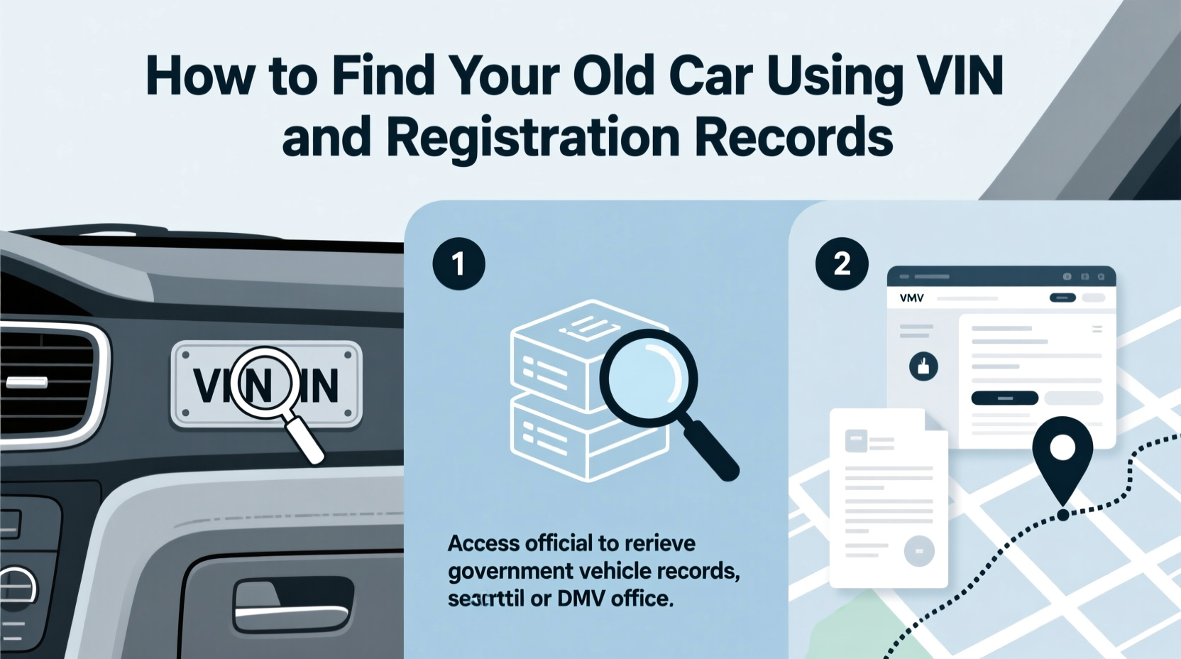 how do you find your old car