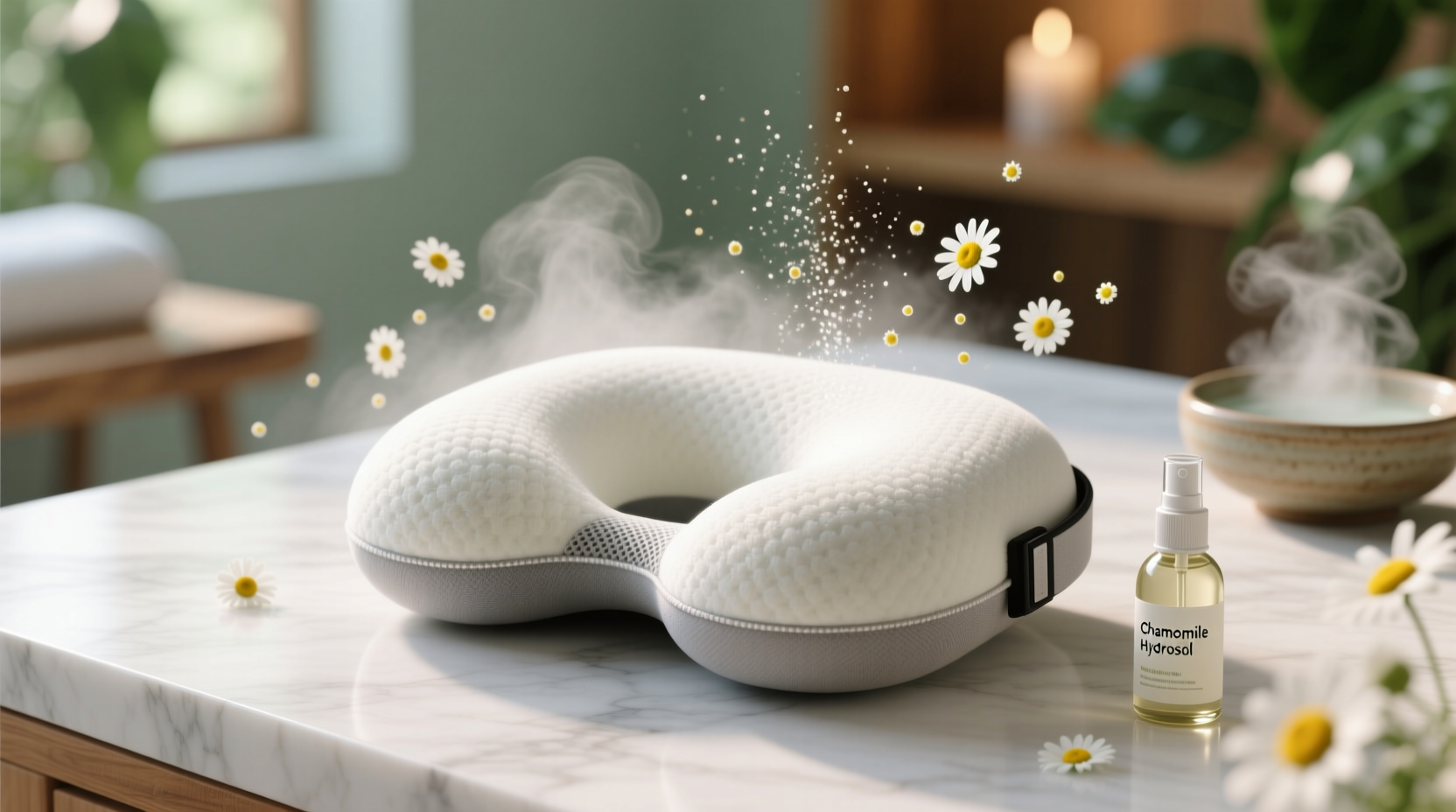 eco friendly vr cleaning chamomile hydrosol method