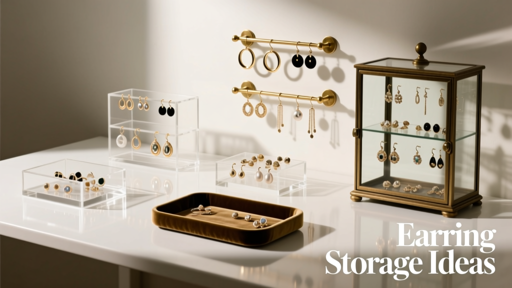 12 Smart, Space-Saving Earring Storage Ideas That Actually Work (Tested by a Face Expert)