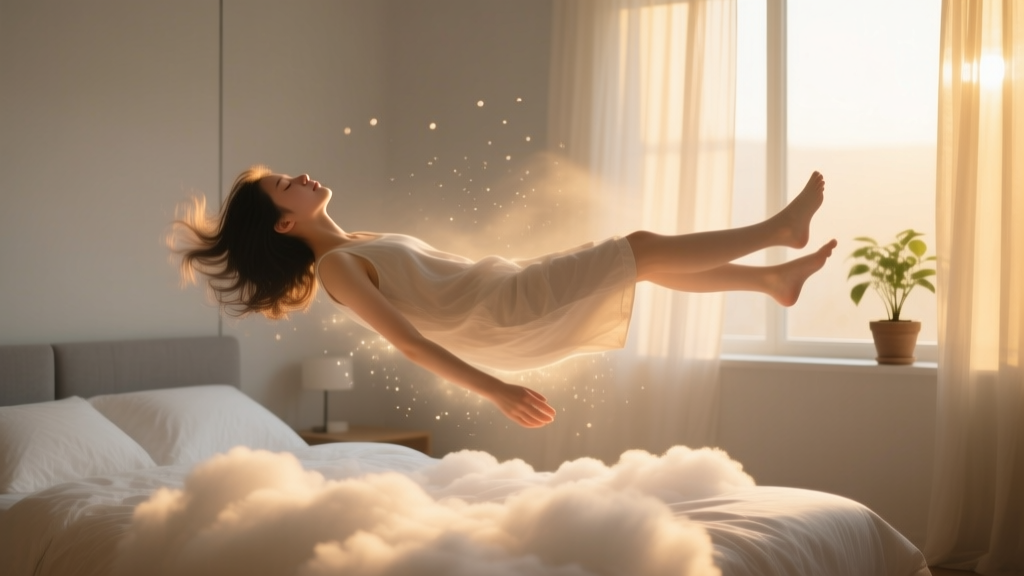 Floating Feeling Peace: Emotional Dream Meaning