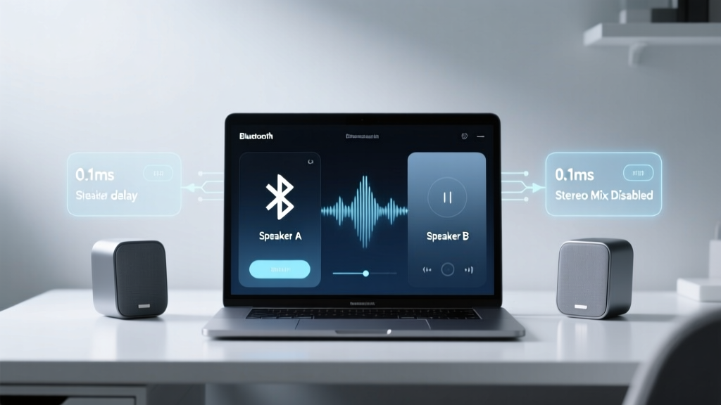 Connect Two Bluetooth Speakers to PC: Audio Routing Tips