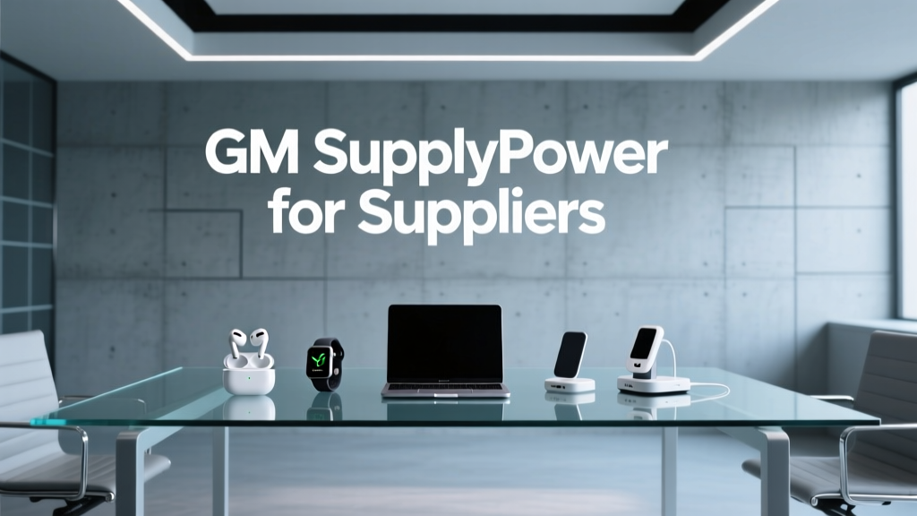 GM SupplyPower Onboarding: Cut PO Processing by 63%