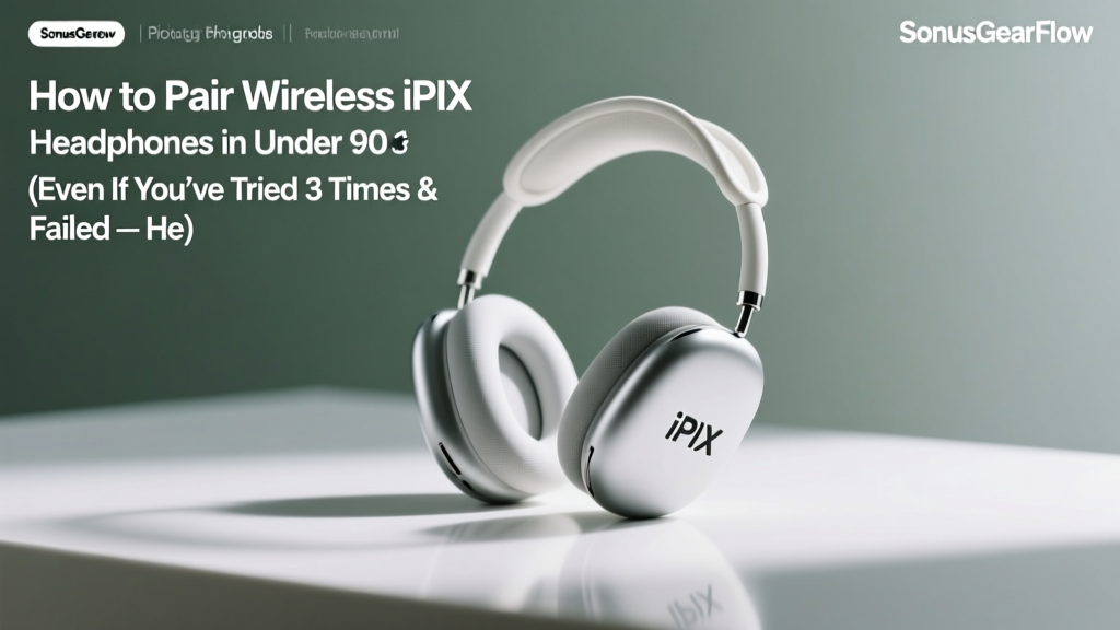 iPIX Headphones Pairing Guide: Fix Bluetooth Failures