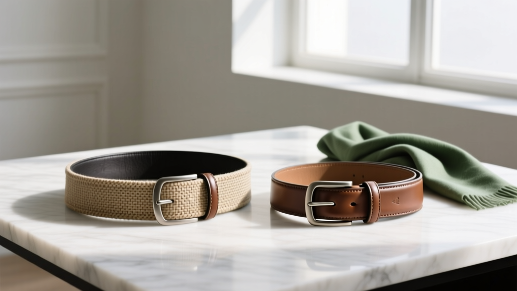 Canvas Belts vs Leather: Durability, Style & Longevity
