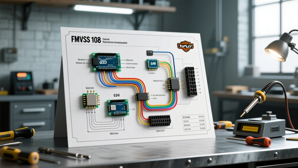 Safe & Legal: A Simple Wiring Diagram for Harley Custom Builds