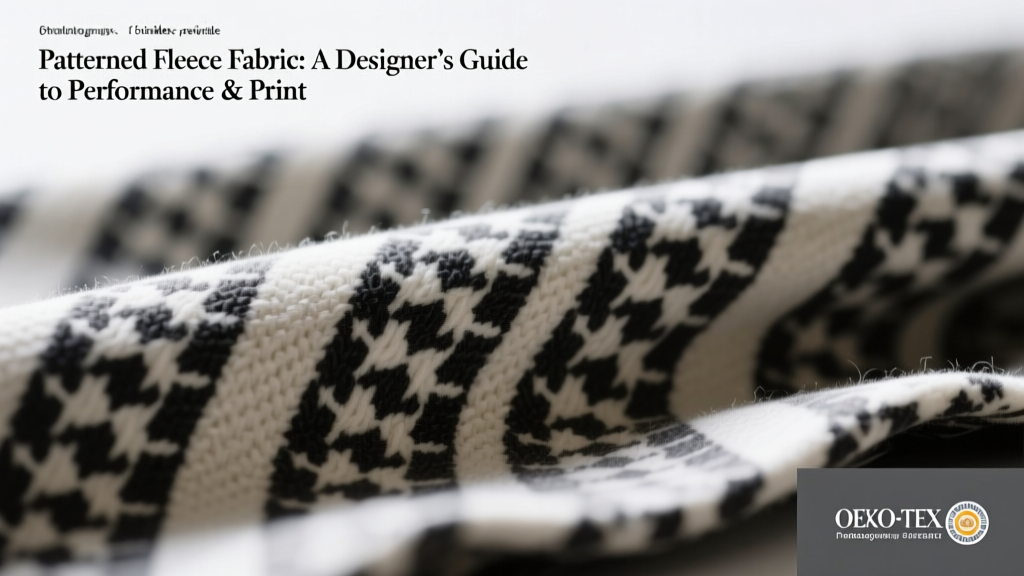 Patterned Fleece Fabric: A Designer’s Guide to Performance & Print