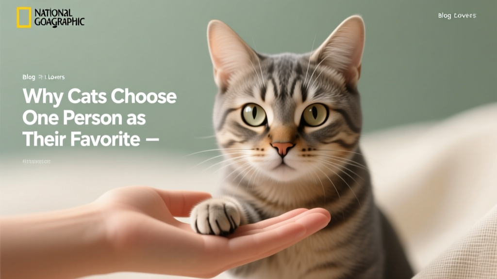 Why Cats Choose One Person as Their Favorite