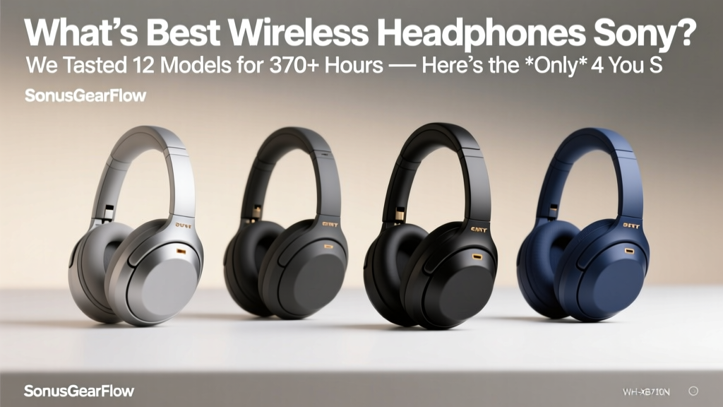Best Sony Wireless Headphones (2026)