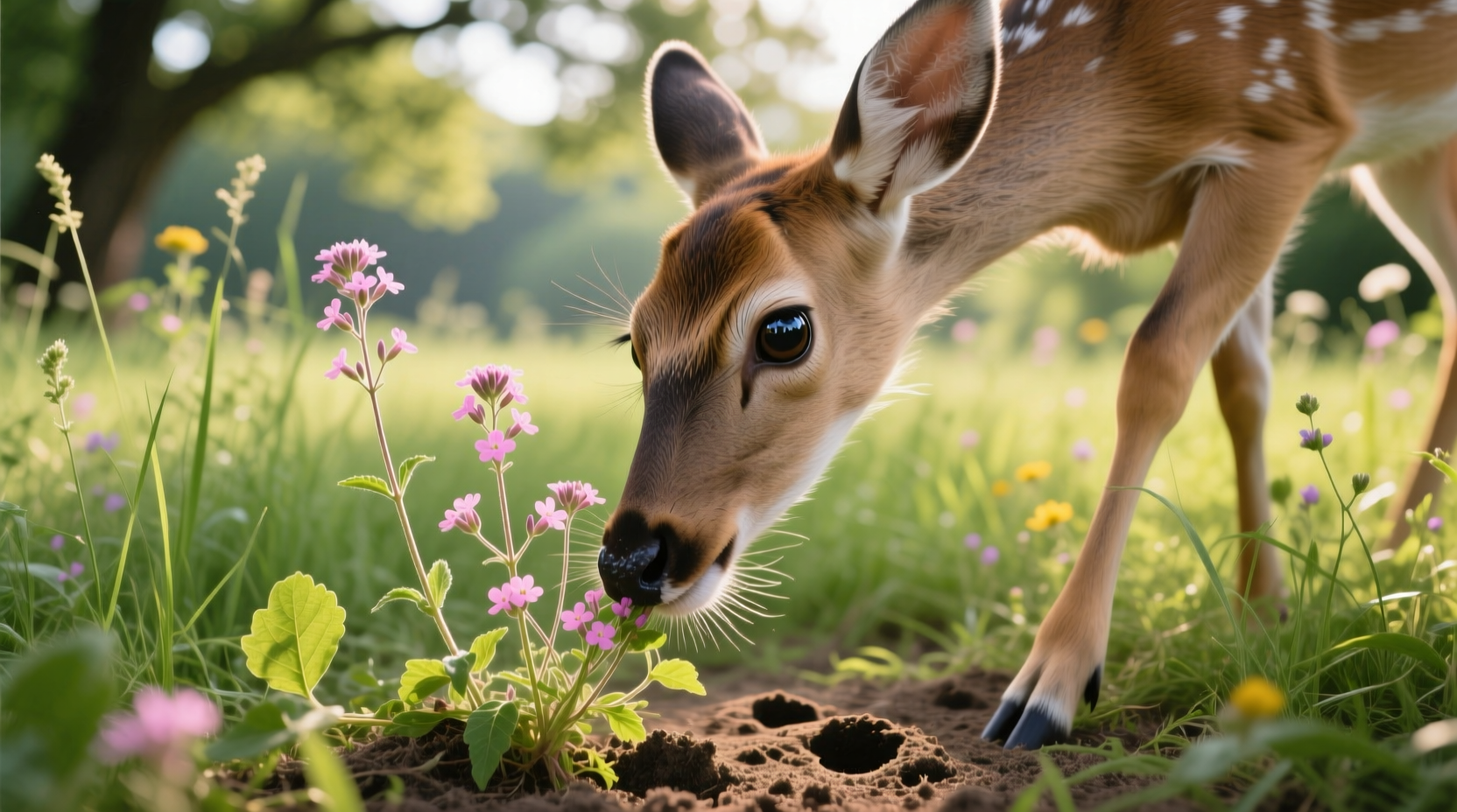 do deer eat verbena plants