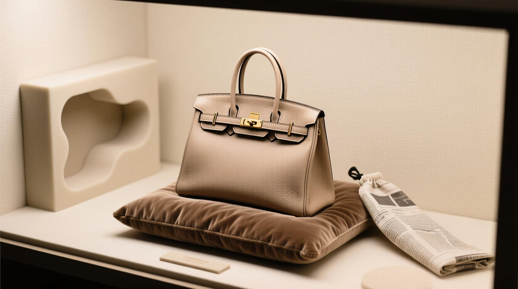 closet organization tips store structured handbags right