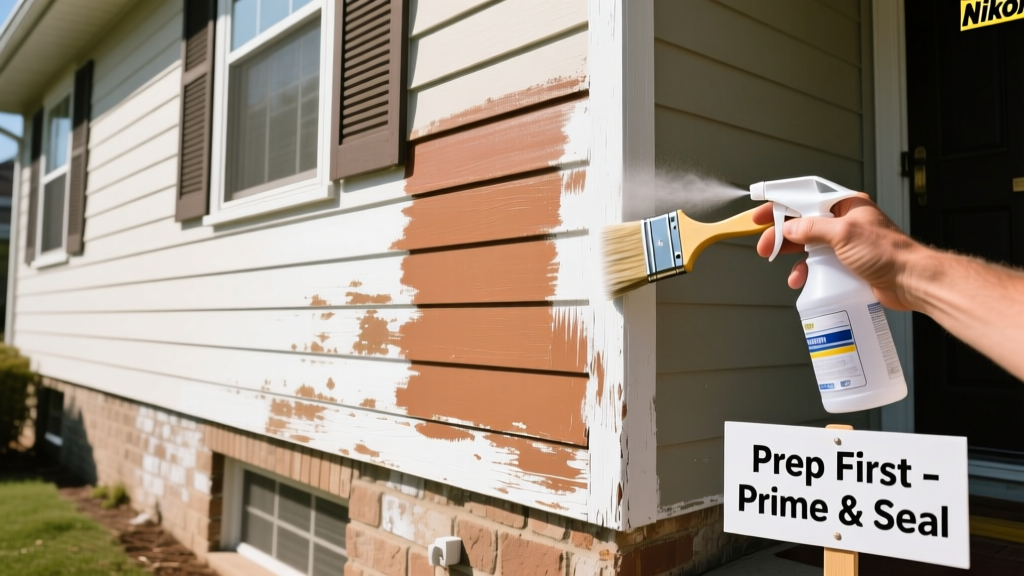 How to Prevent Paint Chalking on Exterior Walls