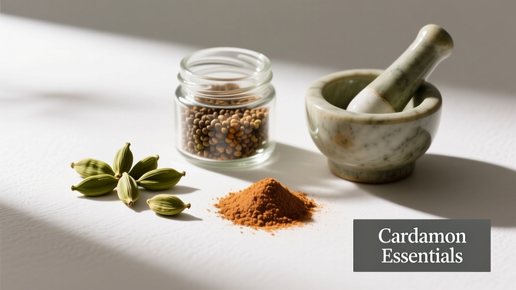 Cardamom Spice Basics Essentials: Origins, Varieties, Uses, and Storage Tips