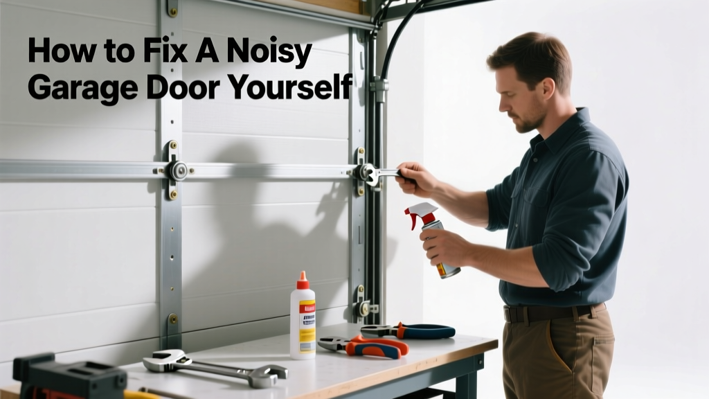 How to Fix a Noisy Garage Door Yourself