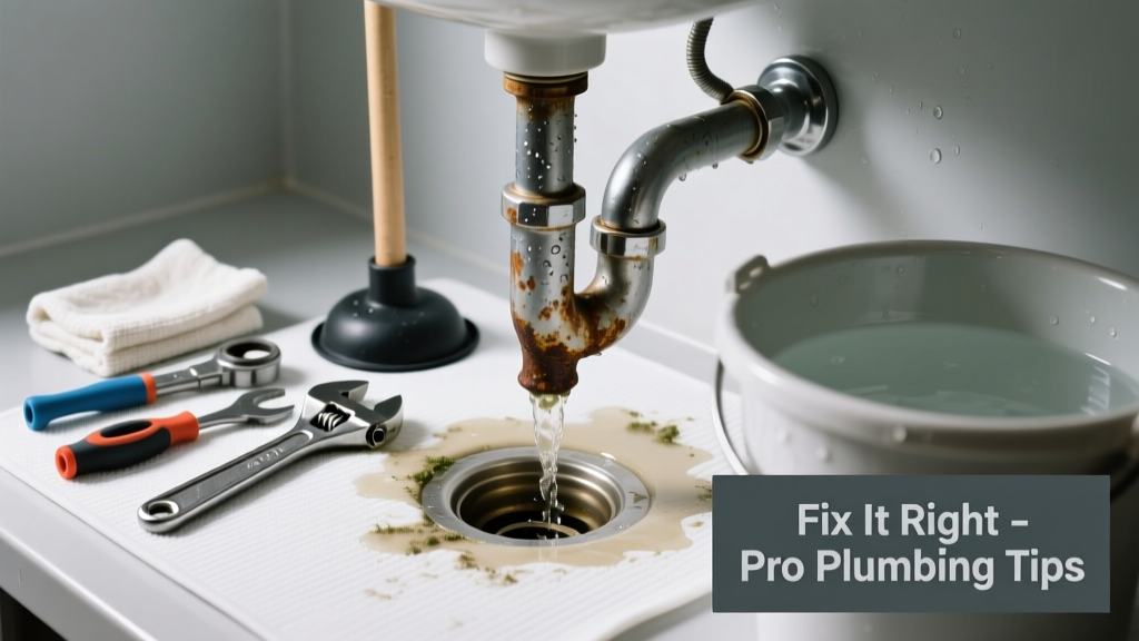 Fix a Smelly, Slow-Draining Sink or Shower