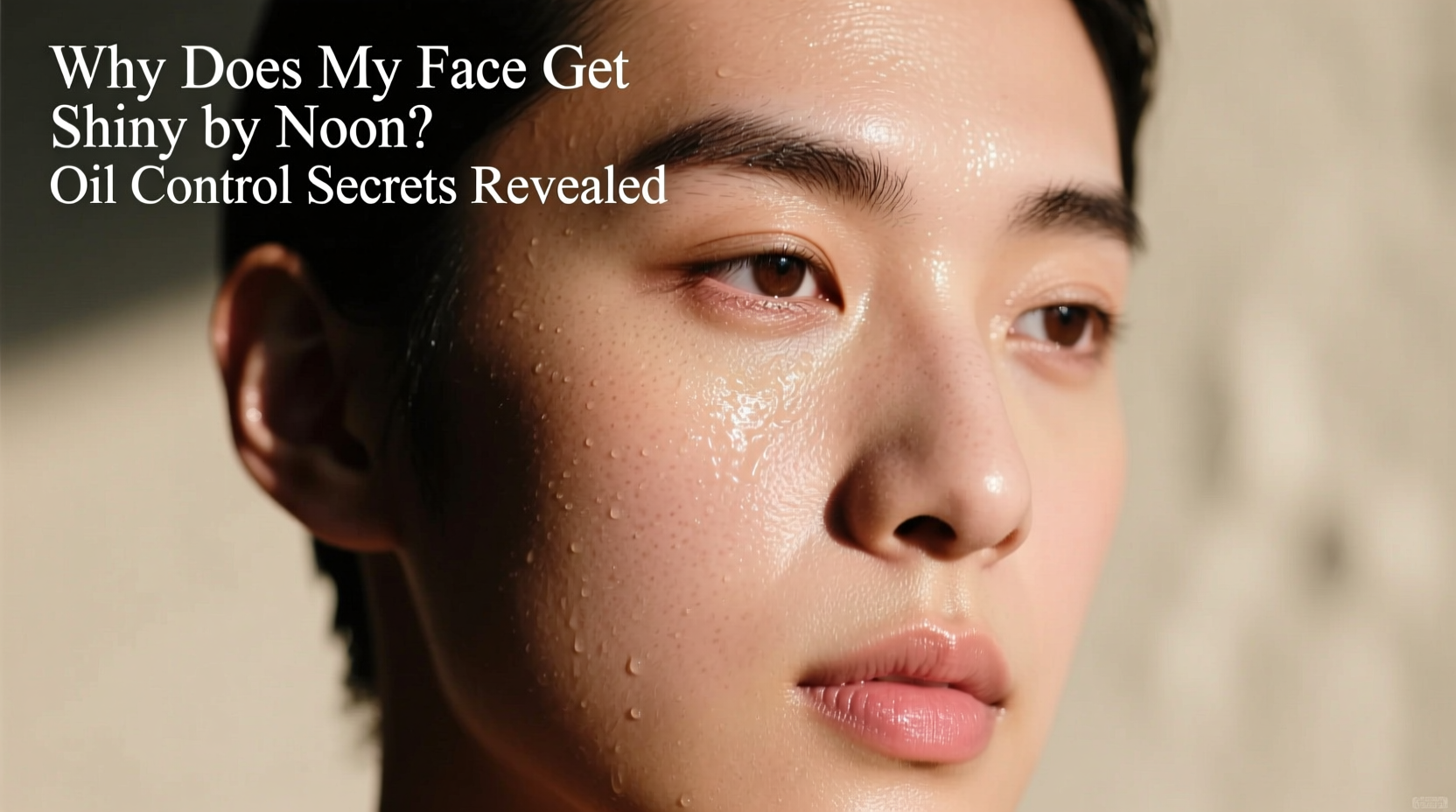 why does my face get shiny by noon oil control secrets revealed