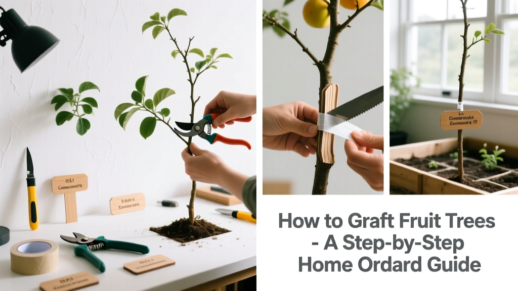 How to Graft Fruit Trees: A Step-by-Step Home Orchard Guide