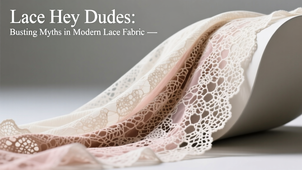 Lace Hey Dudes: Busting Myths in Modern Lace Fabric