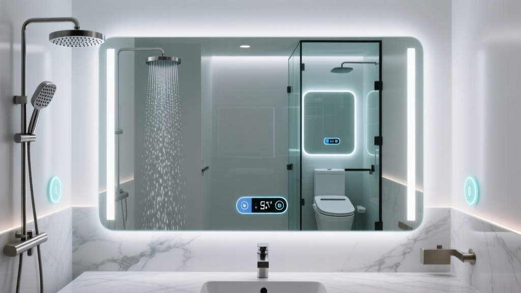 Ultimate Smart Bathroom: Mirrors, Sensors & Water Tech