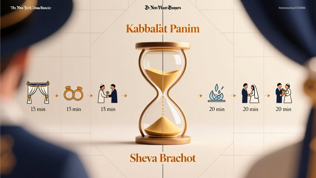 Jewish Wedding Ceremony Length: Real Timeline (2026)