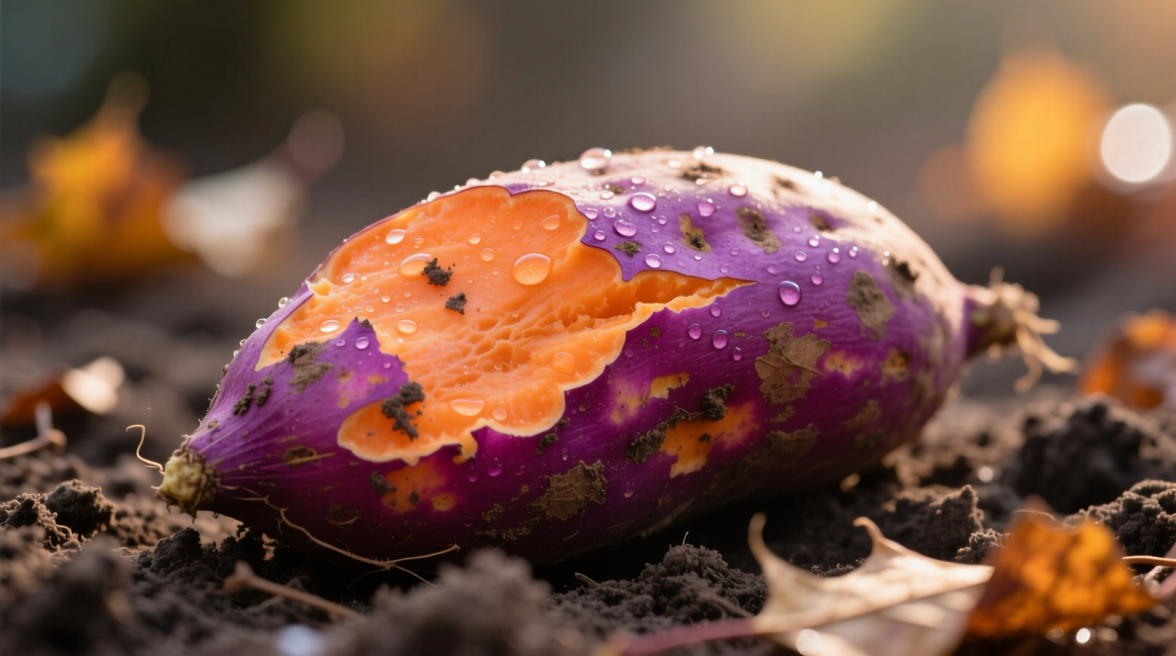 Purple Sweet Potato: Orange or Purple Similar to Sweet Potato