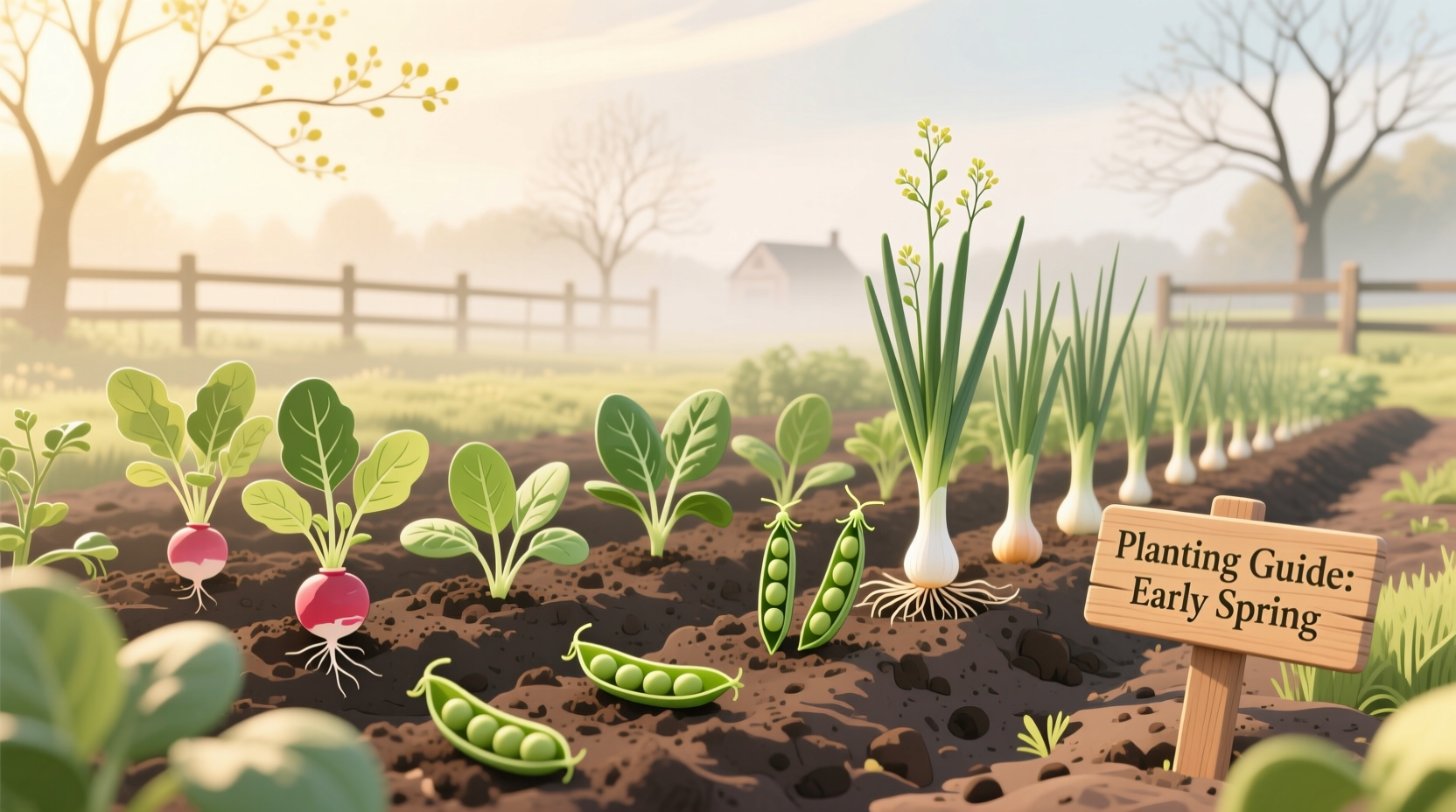 Early Spring Vegetables Planting Guide: When & How to Start