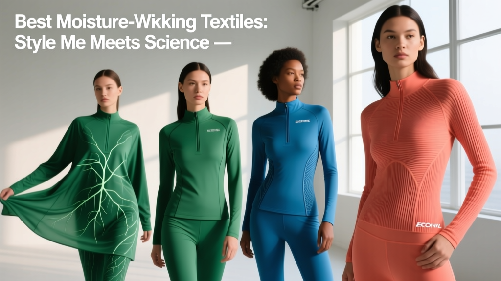 Best Moisture-Wicking Textiles: Style Meets Science