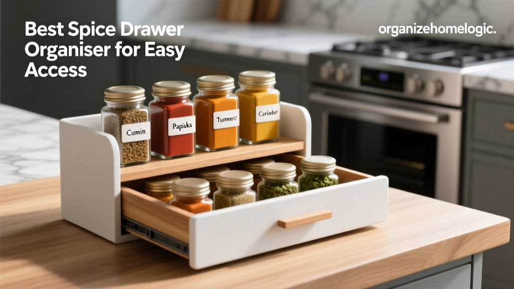 Best Spice Drawer Organiser for Easy Access