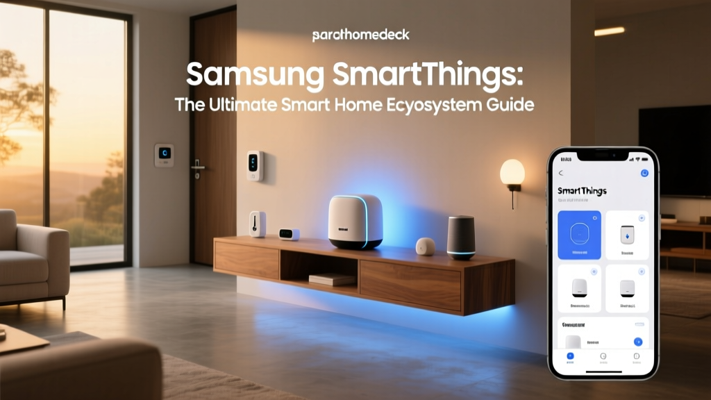 Samsung SmartThings: The Ultimate Smart Home Ecosystem Guide