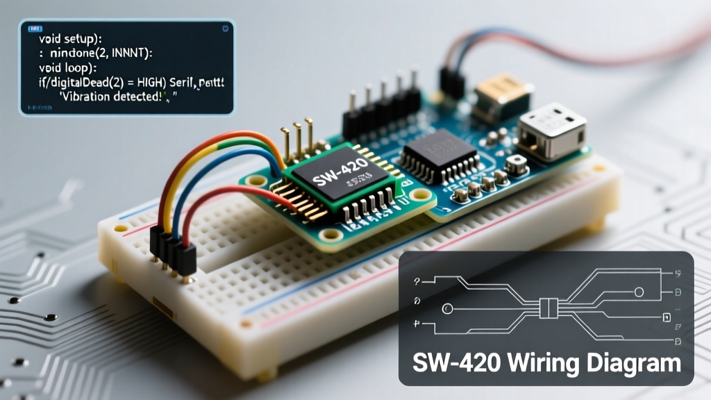 Arduino Vibration Sensor Guide: Wiring and Coding the SW-420