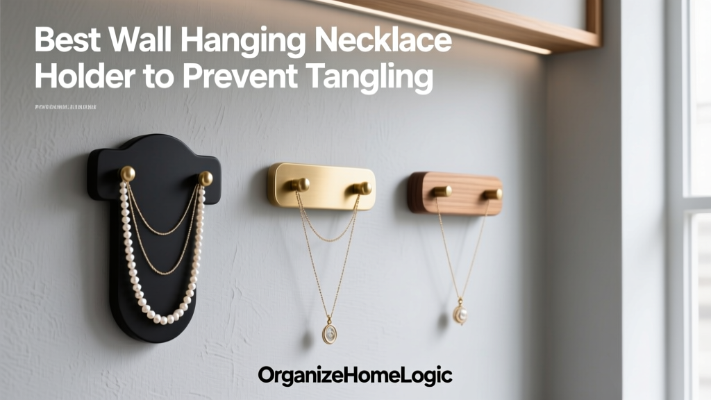 Best Wall Hanging Necklace Holder to Prevent Tangling