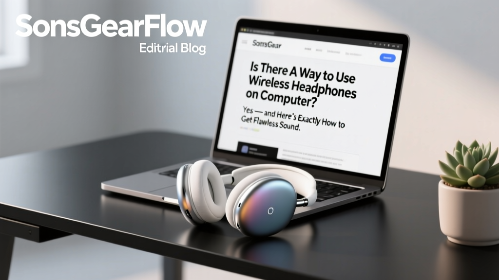 Wireless Headphones on Computer: Low-Latency Guide (2026)