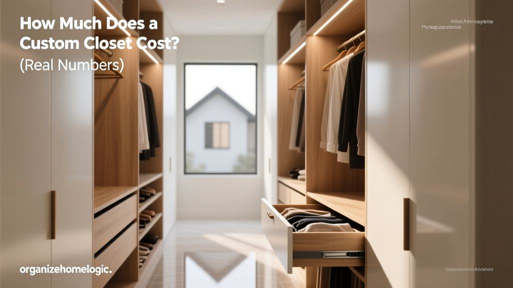 How Much Does a Custom Closet Cost? (Real Numbers)