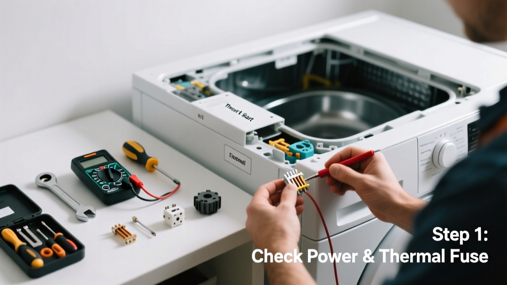 How to Fix a Dryer That Won’t Start (Step-by-Step)