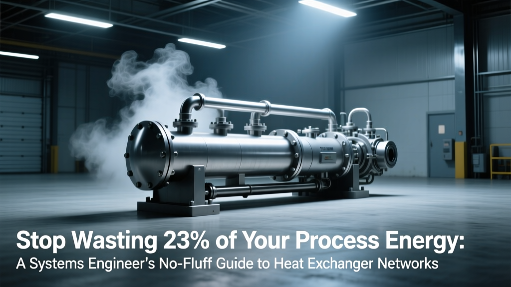 Pinch Analysis Heat Exchanger Design: Cut Energy Waste